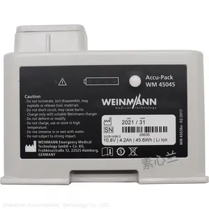 Defibrillator Battery WM45045 for Medical Breath Machine 10.8V 4.2Ah 45.6Wh Lithium Battery WEINMANN thumbnail-4