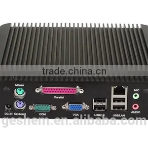 Fanless Embedded Industrial Mini Computer With 1RS232 and 6USB thumbnail-1