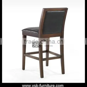 BC-014 Comfortable PU Leather Upholterd Plywood Bar Chair thumbnail-1