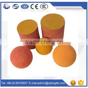 For Trailer Concrete Pump Free Sample Provided 3 Inch Rubber Sponge Cleaning Ball thumbnail-5