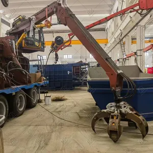 Portable Metal Baler for Small Metal Yard thumbnail-4