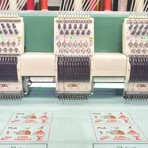 CBL Multi-Heads High Speed Flat Computerized Embroidery Machine thumbnail-2