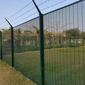 Industrial 358 Anti Climb Security Fence High Strength Anti-Breach Perimeter Fencing thumbnail-1