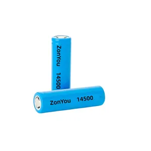 ZonYou 14500 800mAh Li-Ion Battery With LiNiMnCoO2 Cathode 500 Cycles -20~60C Operating Temperature 20g for Children's RV Toys thumbnail-1