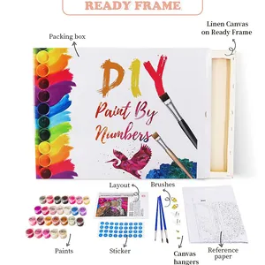 Paint by Number ODM Service - Personalized DIY Canvas Painting Set - Wholesale Art Kit Supplier thumbnail-4