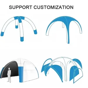 Custom Logo Advertising Dome Shape Inflatable Tents & Canopies Custom Outdoor Shade Displays Event Tent thumbnail-3