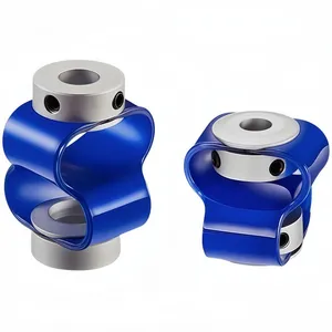 Aluminum Alloy Figure-8 Flexible Shaft Coupling Anti Vibration 3D Printer Motor Coupler thumbnail-2