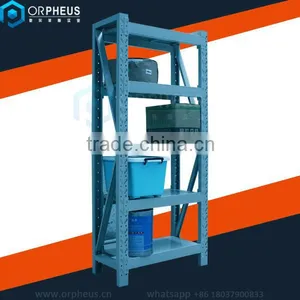 Used Warehouse Storage Racks Clothing Factory Metal Storage Shelfs thumbnail-1