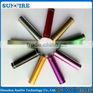 Factory Direct Aluminium Alloy Portable Power Bank Charger 1200mah thumbnail-1