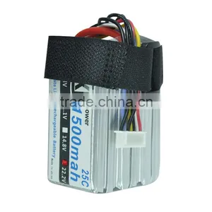 XXL 25C 6S 1500mAh 22.2V Lipo Battery Batteria Akku Packs Accumulators rc Helicopters Toys & Hobbies thumbnail-5