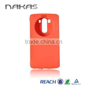 Wholesale Cell Phone Accessories Soft TPU Flip Case Cover for LG G3 400 thumbnail-2