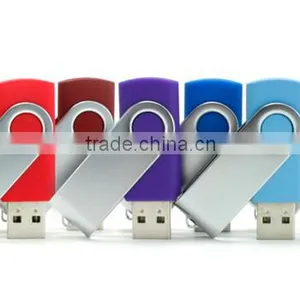 Logo Printed Metal Twister USB Drive 64gb With Gift Box thumbnail-4