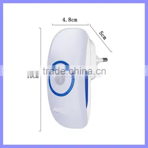 Wireless EU Plug Auto PIR Motion LED Human Sensor Night Light thumbnail-1