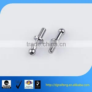 Nickel Plated Custom Stainless Steel Ball Head Screw thumbnail-5
