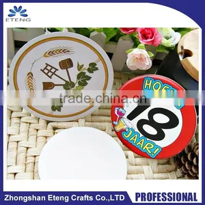 Wholesale Cheap Custom Printed Absorbent Paper Cup Pad thumbnail-1
