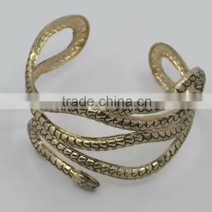 Metal Bangle Snake Shape Bangle Personalized Bangles Bangles Vners Jewelry thumbnail-1