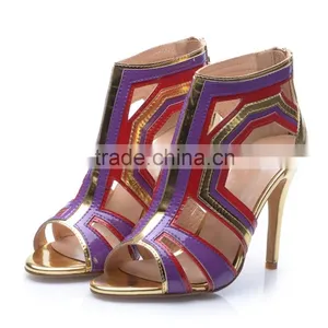 Latest Custom Made Lady Leather Spring Sandals, Top Designer Branded Name Ladies Sandals thumbnail-5