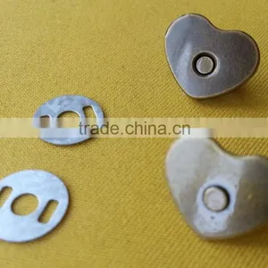 Heart Shape Magnet Snap Button For Handbag -- SN1520 thumbnail-4