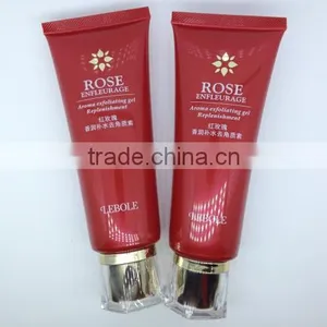 Exquisite Red Tube for Natural Sunscreen Cream Packaging With Five Starts Cap thumbnail-1