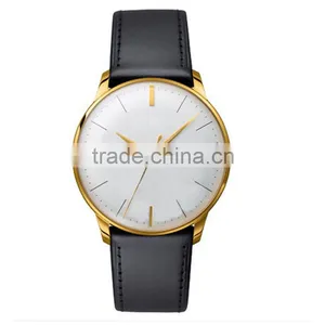 Luxury Women Men 3atm Quartz Stainless Steel Back Watch thumbnail-4
