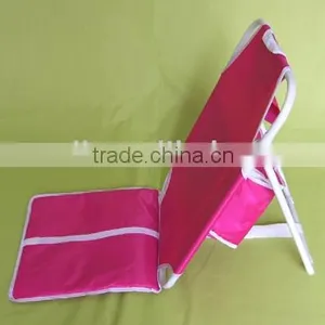 Steel Folding Beach Chair With Cooler thumbnail-1