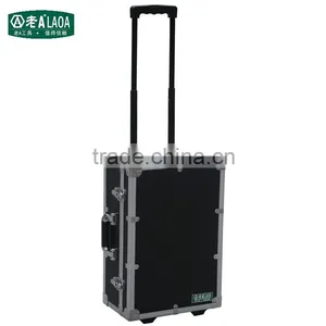 High Grade Aluminum Build-in Draw Bar Shock Resistance Tool Box With Code Lock thumbnail-6