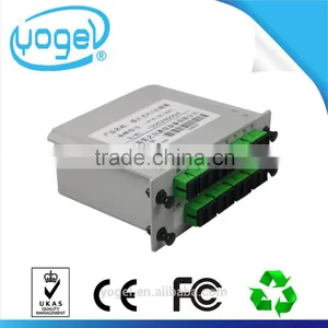 Profession Produce Inserting Single Mode 1x16 SC/APC Optical Fiber Coupler Splitter thumbnail-1