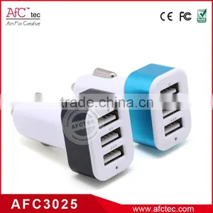 Hot New Products for 2016 Aluminum 12v Cute Multiple Usb Port Car Charger thumbnail-5