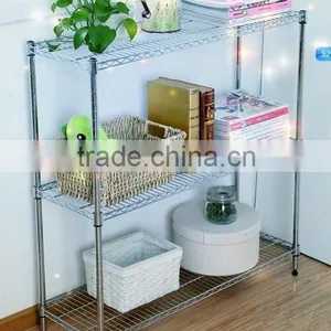 Wire Shelving Type and Single-sided Feature Corrosion Protection Storage Metallic Wire Mesh Shelving thumbnail-6