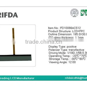 FSTN Type Cog Lcd Display Module 24x1 16x2 thumbnail-2