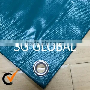 Green PVC Coated Tarpaulin for Truck Cover thumbnail-5