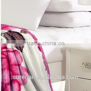 100% Polyester Mink Fleece Print Blanket /super Warm Mink Blanket thumbnail-3