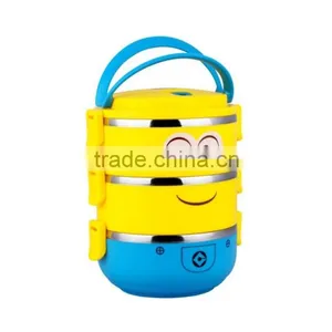 Stainless Steel Lunch Box Storage Boxes and Bins Keep Food That Keeps Food Hot for Kids Quality Choice thumbnail-3