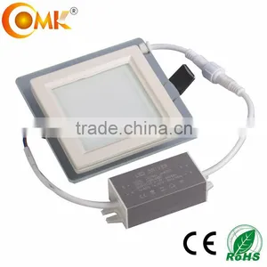 12W Square Transparent Flat Panel Light thumbnail-2