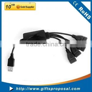 4 - Port Octopus USB 2.0 Hub and Extension Cable Bundle thumbnail-1