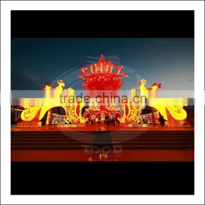 Red Silk Passageway Lighting thumbnail-3