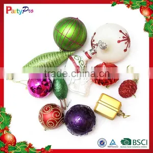 Partypro 2015 Wholesale Christmas Decorations Colorful Balls Printable Christmas Balls thumbnail-1