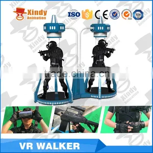 Funny Most Attractive CS Game Equipemnt VR Headset 9D VR Simulator VR Walker thumbnail-1