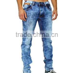 Custom Leather Logo Label All Brand Name Jeans thumbnail-1