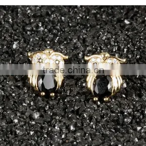 CZ Jewellery Style China Supplier Hot Sale Brass Earrings thumbnail-4