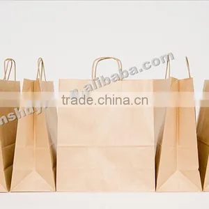 Flat Handle Kraft Paper Bag thumbnail-3