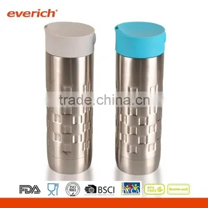 Everich Double Wall Insulation S/S 18/8 One Touch Open Lid Stainless Vacuum Flask thumbnail-4