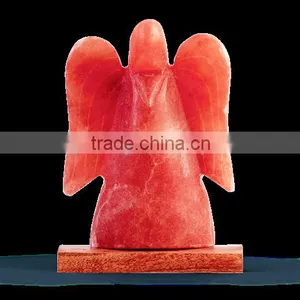 Angel Figure Shape Himalayan Salt Lamp thumbnail-1