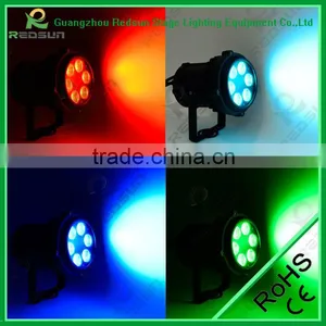 High Quality Newest Stage Equipment IP65 6PCS*10W RGBW 4IN1 LED Mini Waterproof Par Light thumbnail-6