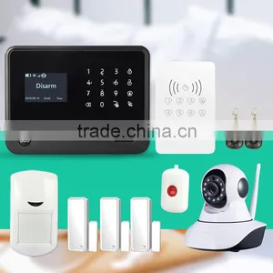 Newest GSM WIFI GPRS Security Alarm System Instruction in Russian & Gsm Home Alarm System Smart Home Wifi Alarms With Camera thumbnail-5