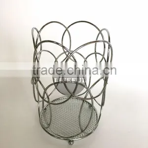 Quintessential Utensil Basket, Chrome thumbnail-1