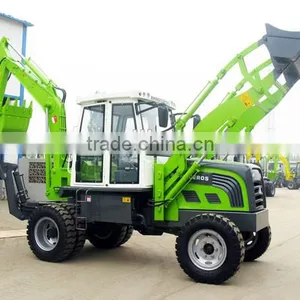 Tractor Backhoe Loader Made in China thumbnail-1