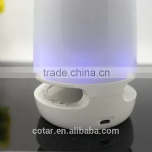 2016New Portable Wireless Bluetooth LED Light Lamp Speaker Built-in FM Radio With Hands-free Calls thumbnail-5