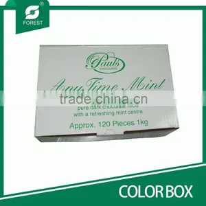 FOOD GRADE DIE CUT COLOR PAPER BOXES CHOCOLATES PACKAGING CARTONS WITH CUSTOM PRINTED thumbnail-2
