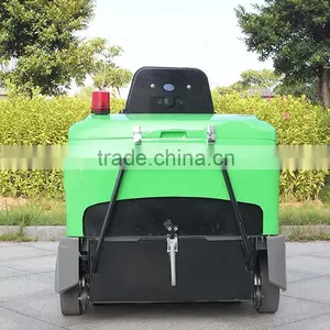 Rechargeable Mini Road Sweeper Road Sweeping Vehicle DQS12 thumbnail-5
